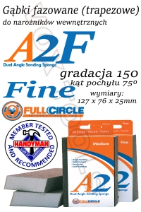 A2F gąbka fazowana (trapezowa) gr. 150 (Fine)