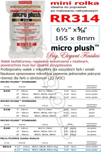 Micro Plush RR314-6.5 165x8mm mini rolka