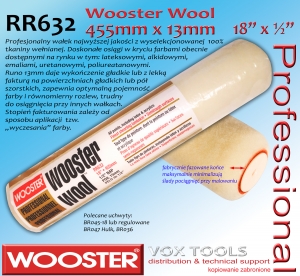 Wooster Wool RR632 455x13mm (18x1/2) wałek wełniany