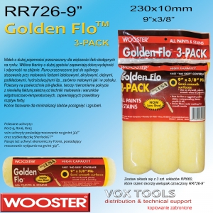 Golden Flo 3 pak RR726-9 230x10mm