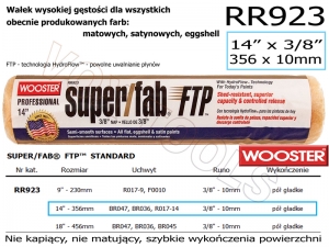 SuperFAB FTP RR923-14  356x10mm (14x3/8) wałek