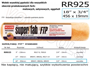 SuperFAB FTP RR925-18  456x19mm (18x3/4)