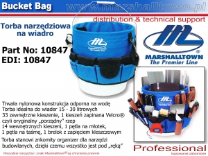 Bucket Bag 10847 organizer na wiadro