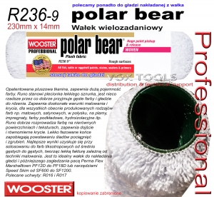 Polar Bear R236-9 230x14mm wałek sznurkowy 9