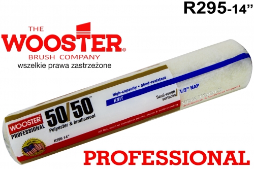 Wałek Wooster Brush POLYESTER/LAMBSWOOL R295-14 x 1/2 (356mm x15mm)