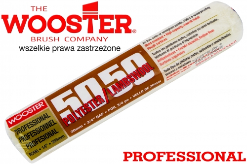 Wałek Wooster Brush POLYESTER/LAMBSWOOL R296-14 x 3/4 (356mm x20mm)