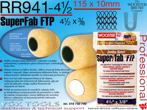 RR941 SuperFAB FTP 115x10mm 2pak mini rolka